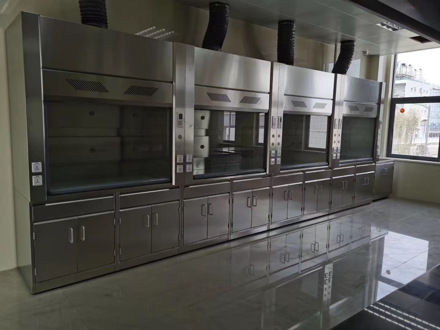株洲市气路系统不锈钢实验台 - 方案